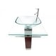 preview thumbnail 8 of 14, Bohemia Glass Pedestal Sink 23.6 Inch with Chrome Faucet and Towel Bar Renovators Supply