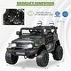 preview thumbnail 27 of 33, 12V 7Ah Licensed Toyota FJ Cruiser Electric Car with Remote Control - 39” x 26” x 27.5”