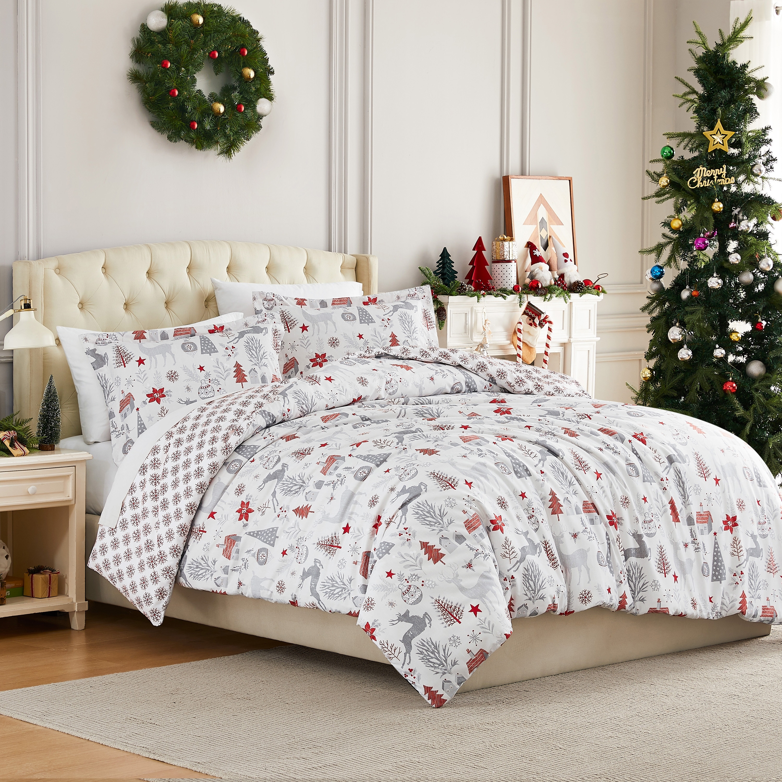 King Size Christmas Bedding Bed Bath Beyond