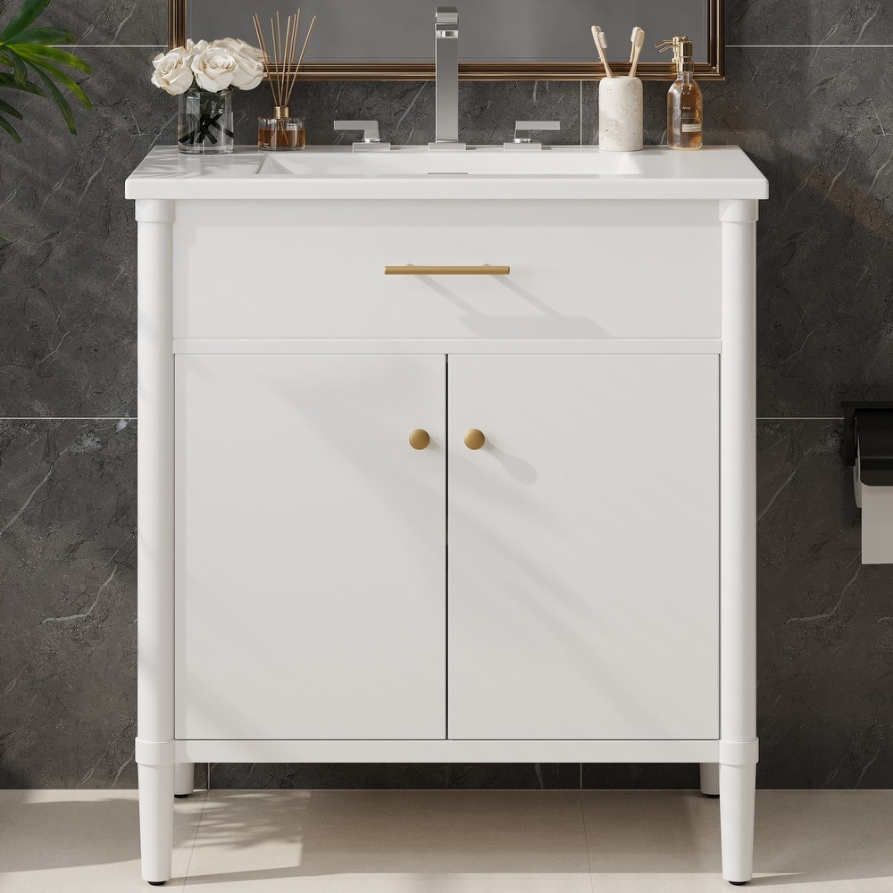 Christopher Knight Home - Emery 31" Bathroom Vanity with Sink highly with Modern Design