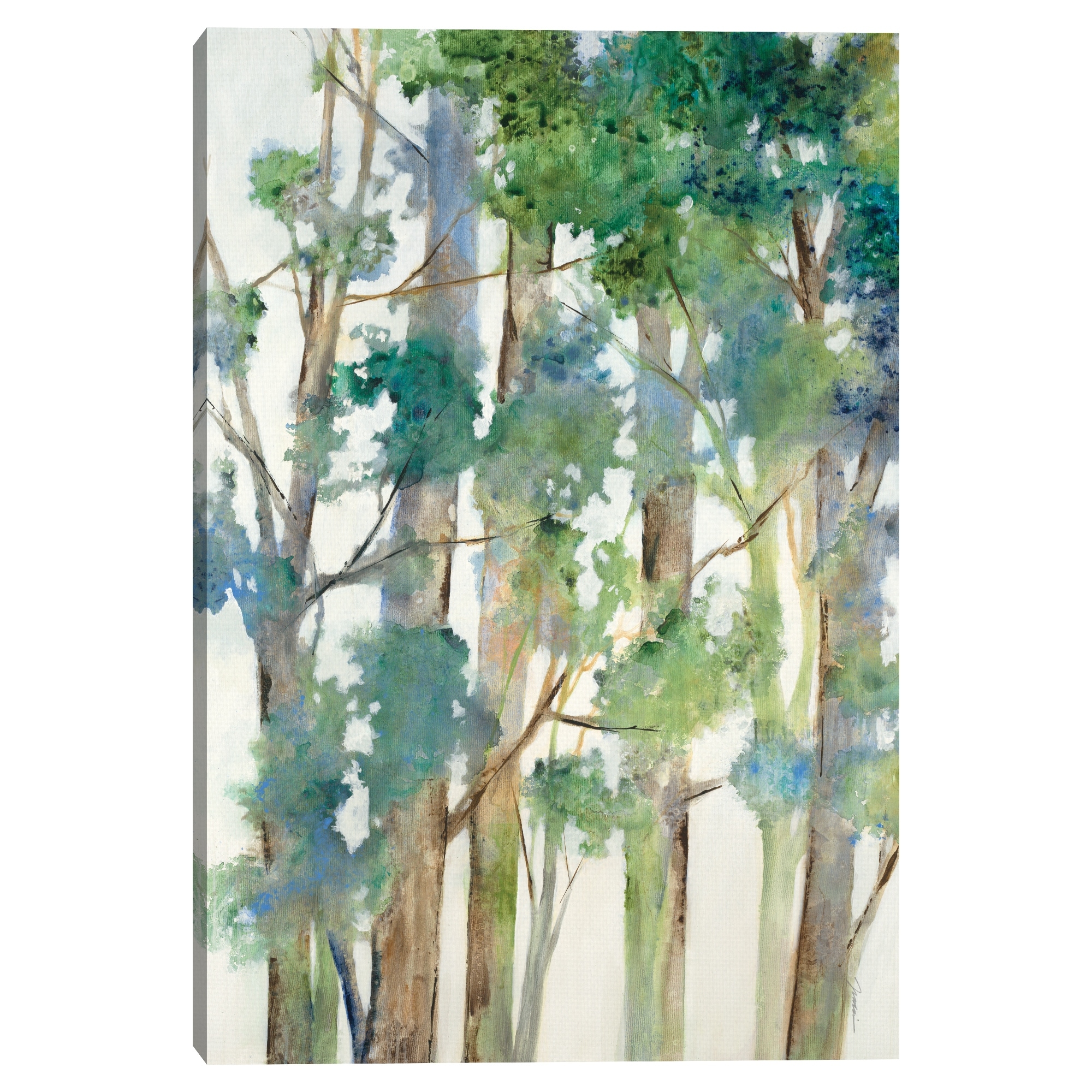 Wind in the Trees by Liz Jardine Canvas Art Print