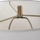 preview thumbnail 6 of 6, Uttermost Sanctuary Green Gray Table Lamp - 35.25'' H X 16.5'' W X 16.5'' D