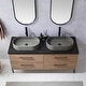 preview thumbnail 59 of 79, Trento Bath Vanity with Sintered Stone Top with Concrete Sink (O)