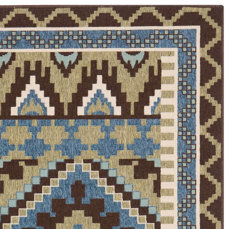 SAFAVIEH Veranda Vitaline Indoor/ Outdoor Waterproof Patio Backyard Rug