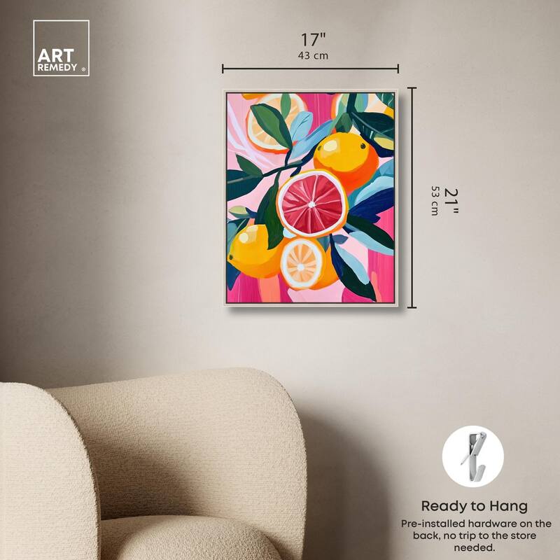 Juicy Paradox I Canvas by Art Remedy