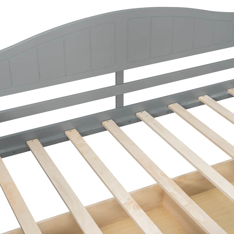 Twin Canopy Daybed with 2 Storage Drawers, Elegant & Functional