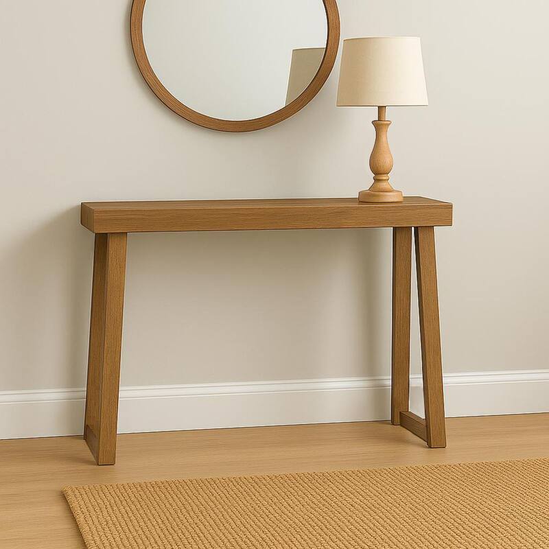 Now Furniture Solid Wood Classic Console Table - 46"
