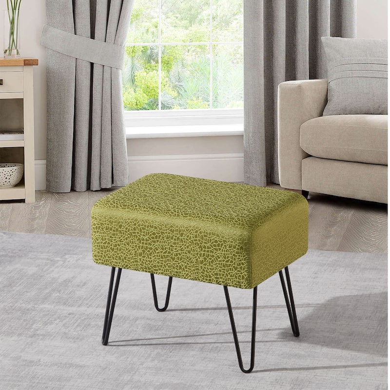 Serenta Jacquard Retro Ottoman