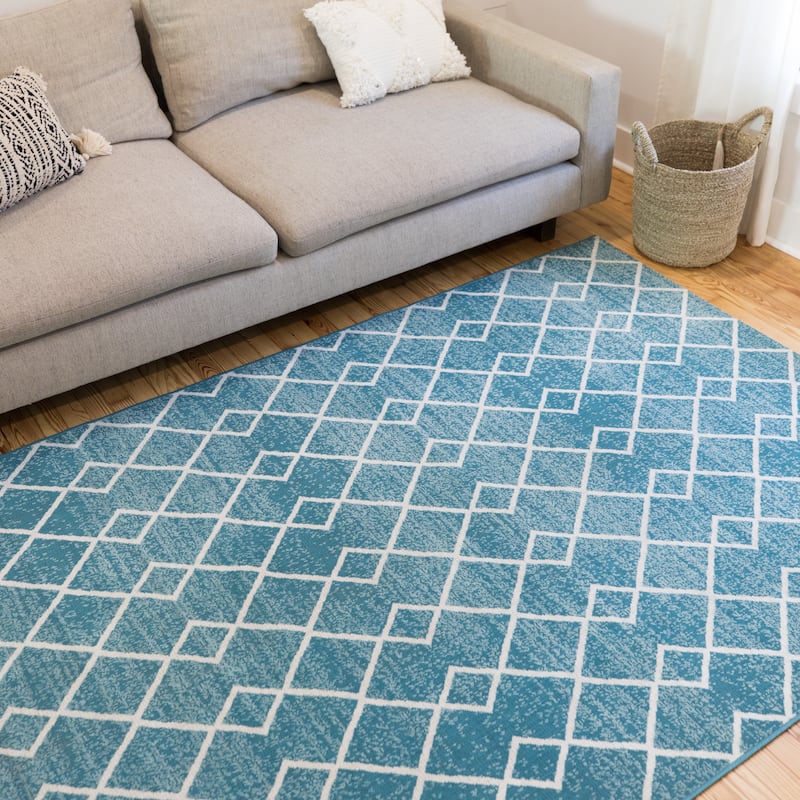 Carson Carrington Salsan Trellis Indoor/Outdoor Area Rug