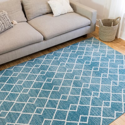 Carson Carrington Salsan Trellis Indoor/Outdoor Area Rug