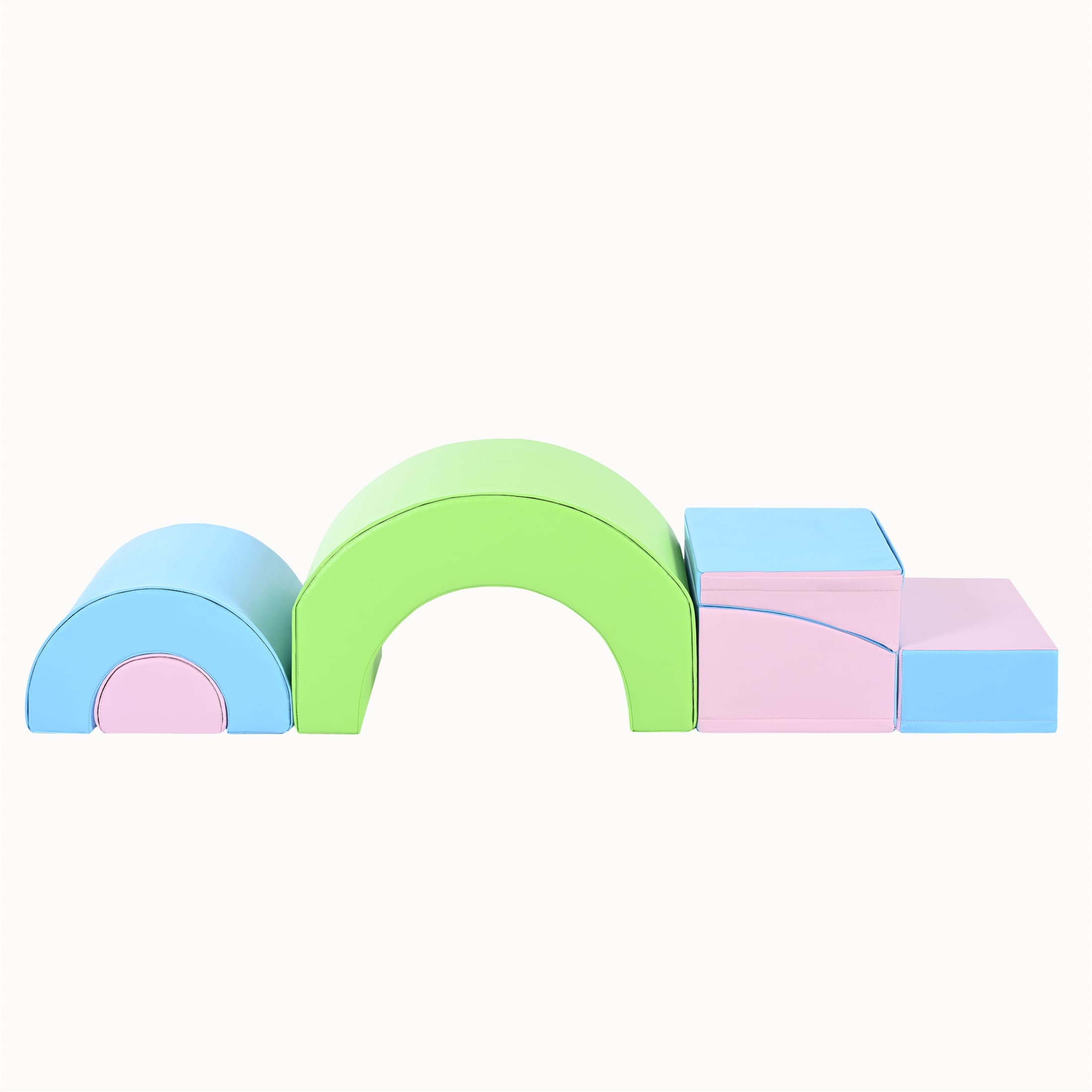 5-Piece Kids Climbing Toys Crawling Mat