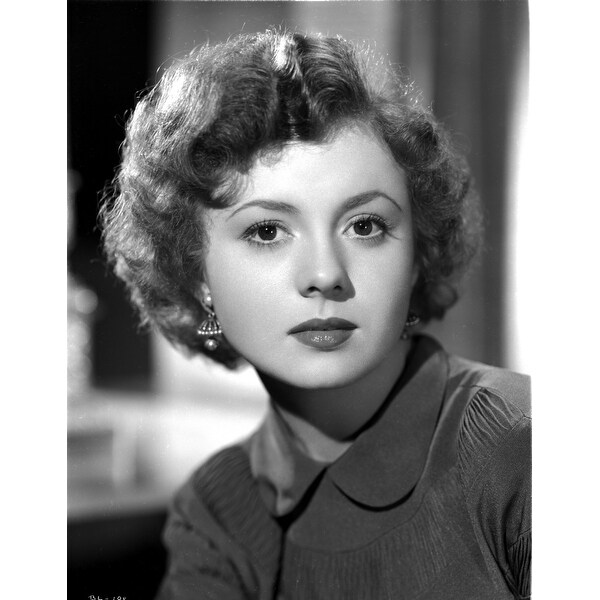 Betty Lynn sitting and posed Portrait Photo Print