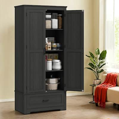 69" Farmhouse Pantry Cabinet