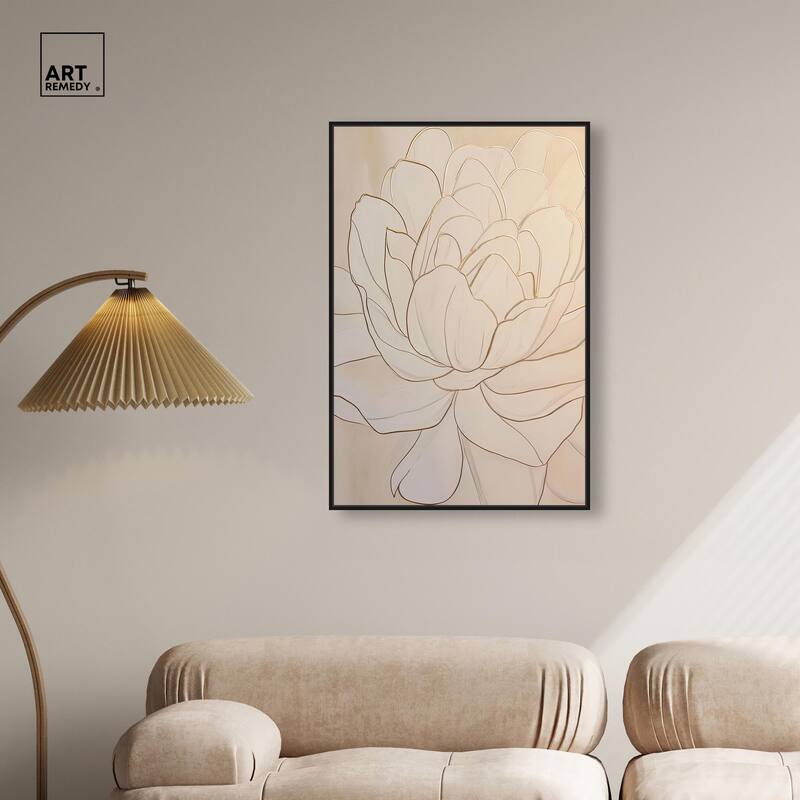 Sculpted Shards I Canvas by Art Remedy