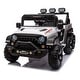 preview thumbnail 19 of 34, 24V Ride On Large Pickup Truck for Kids, 4WD, Remote Control, Bluetooth Music, Spacious Storage White