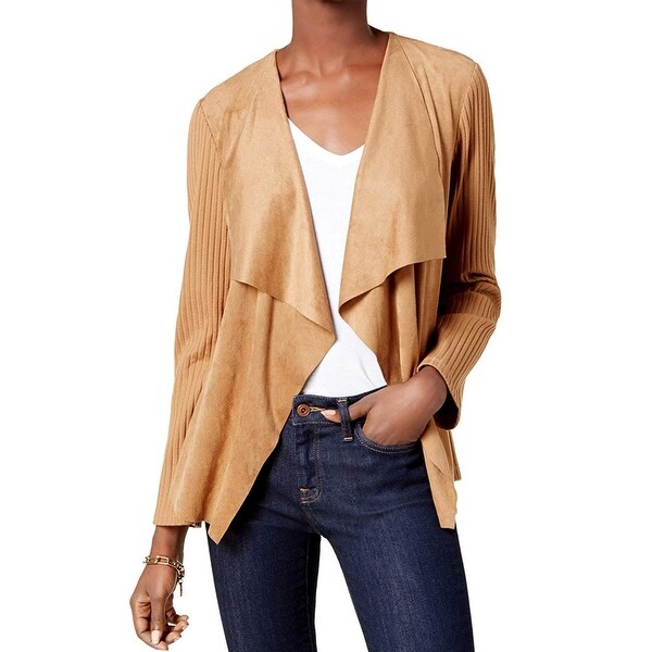 suede cardigan womens