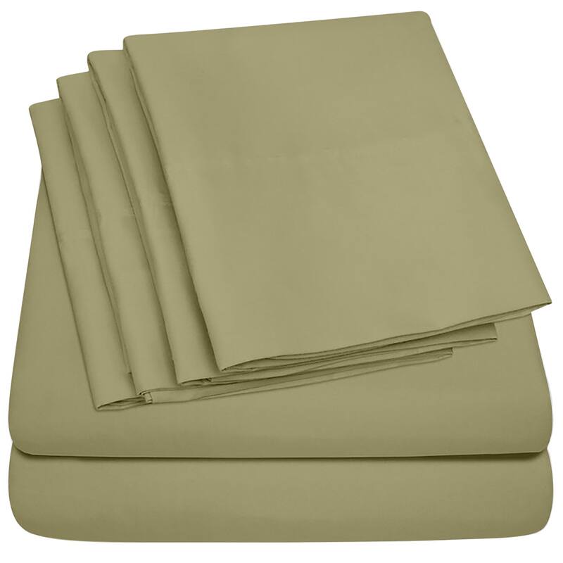 Hotel Collection Rayon derived from Bamboo Bed Sheet Set - 6 Piece