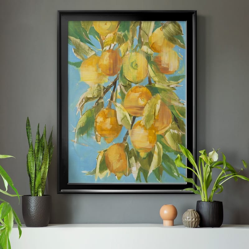 LOVELY LEMON Premium Framed Canvas - Ready to Hang
