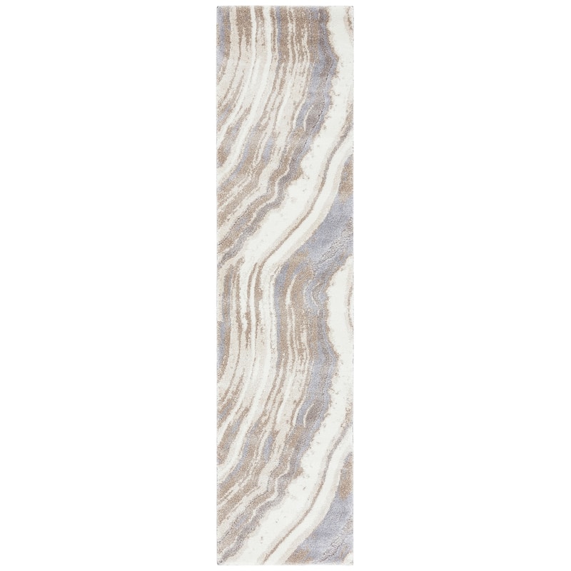 SAFAVIEH Cyrus Shag Gabrielle Abstract 1-inch Thick Rug