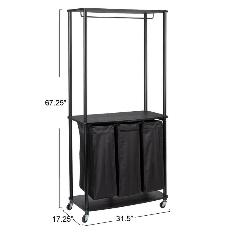 Household Essentials 3-Bag Laundry Sorter