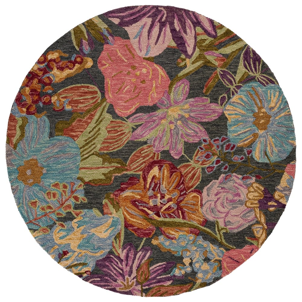 SAFAVIEH Handmade Jardin Ellisiv Floral Wool Rug