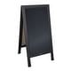 preview thumbnail 95 of 158, Wood A-Frame Magnetic Chalkboard Set-Markers, Stencils, and Magnets