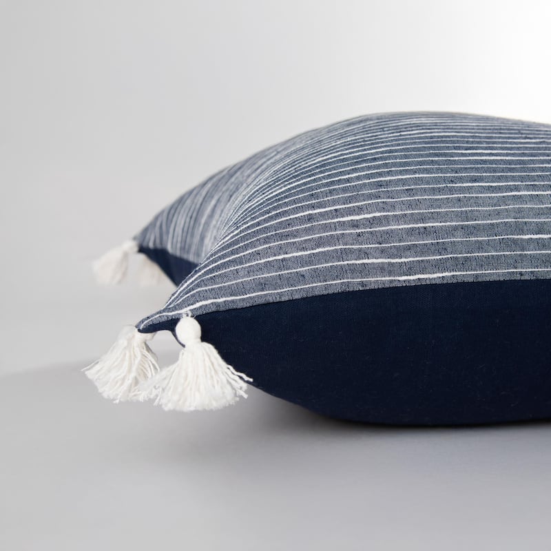 Rizzy Home Modern Woven Stripe Throw Pillow
