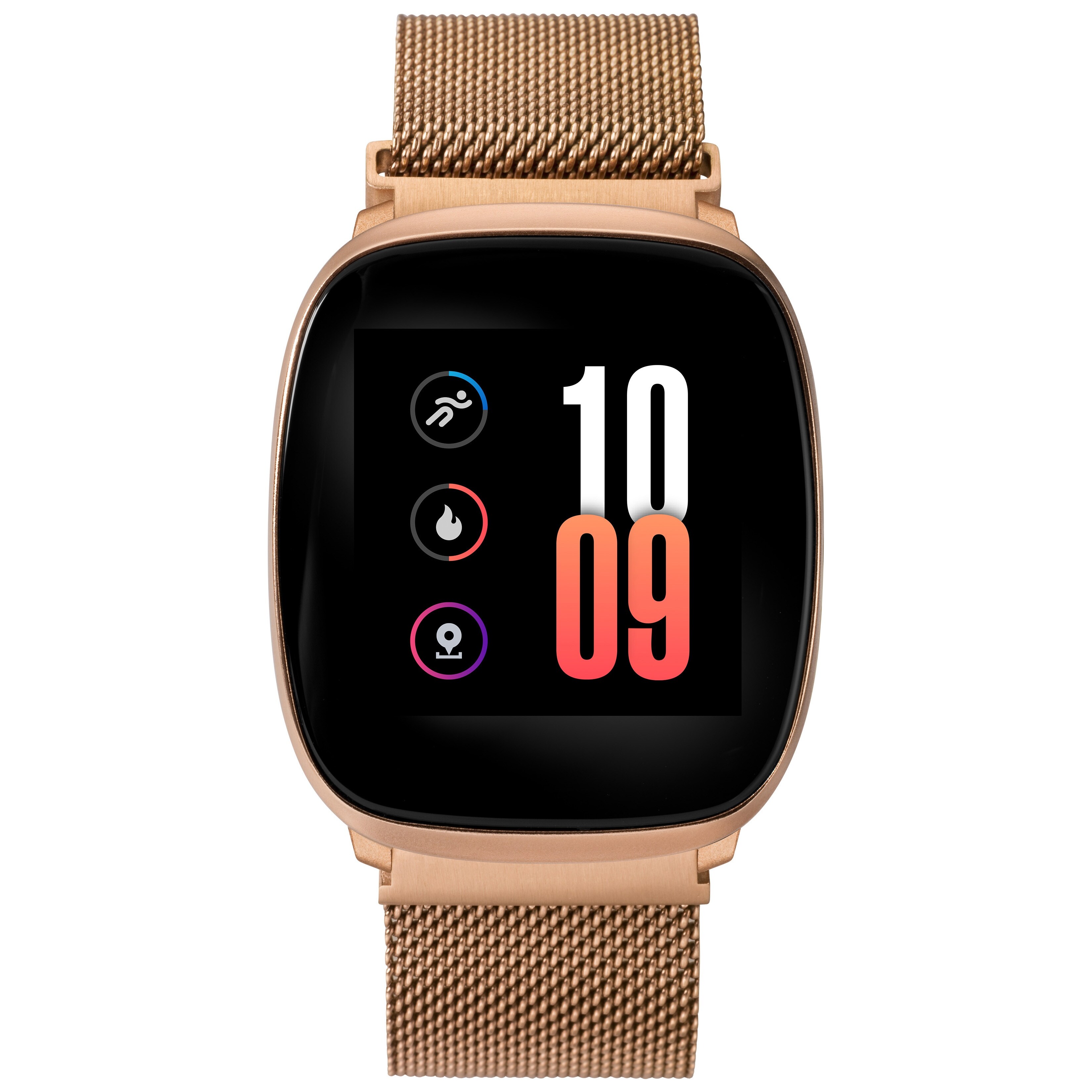 rose gold smartwatch