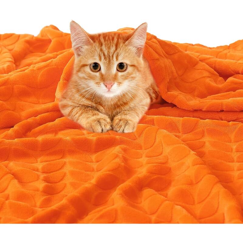 Walensee Fleece Throw Blanket Soft and Lightweight for Couch, Sofa, Bed and Lounge Chair, 50"x60"