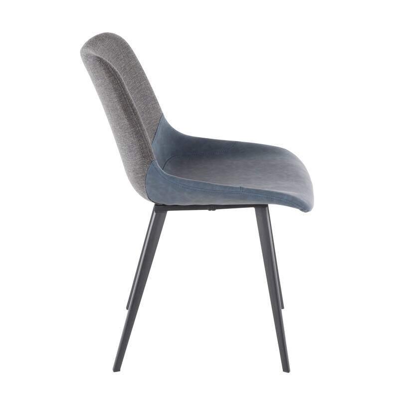 Carson Carrington Viktorp Upholstered Two-Tone Chair (Set of 2)