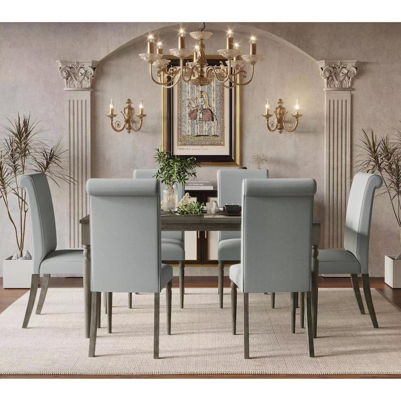 Franklin 7-pieces Dining Table and Chair
