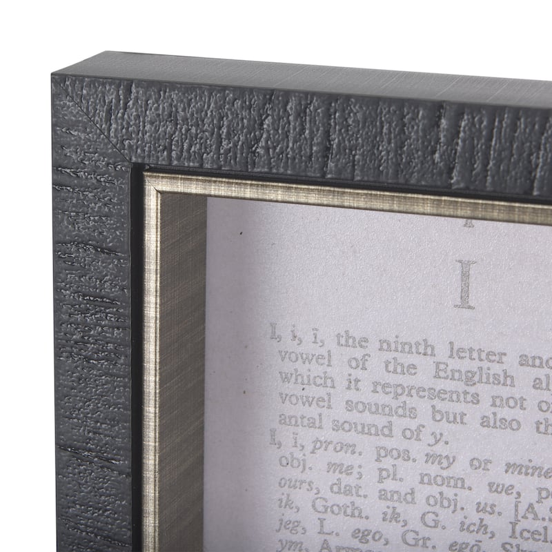 Vintage Page II Framed Art Print