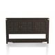 preview thumbnail 19 of 19, Furniture of America Wins Modern Farmhouse 5-shelf Buffet Table