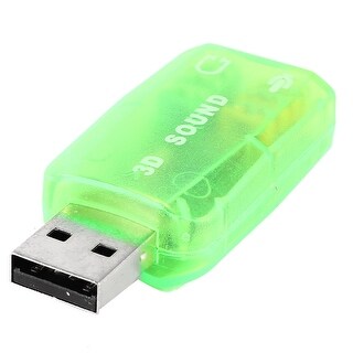 Shop Pc Usb 2 0 External 5 1 Channel To 3d Virtual Audio Surround