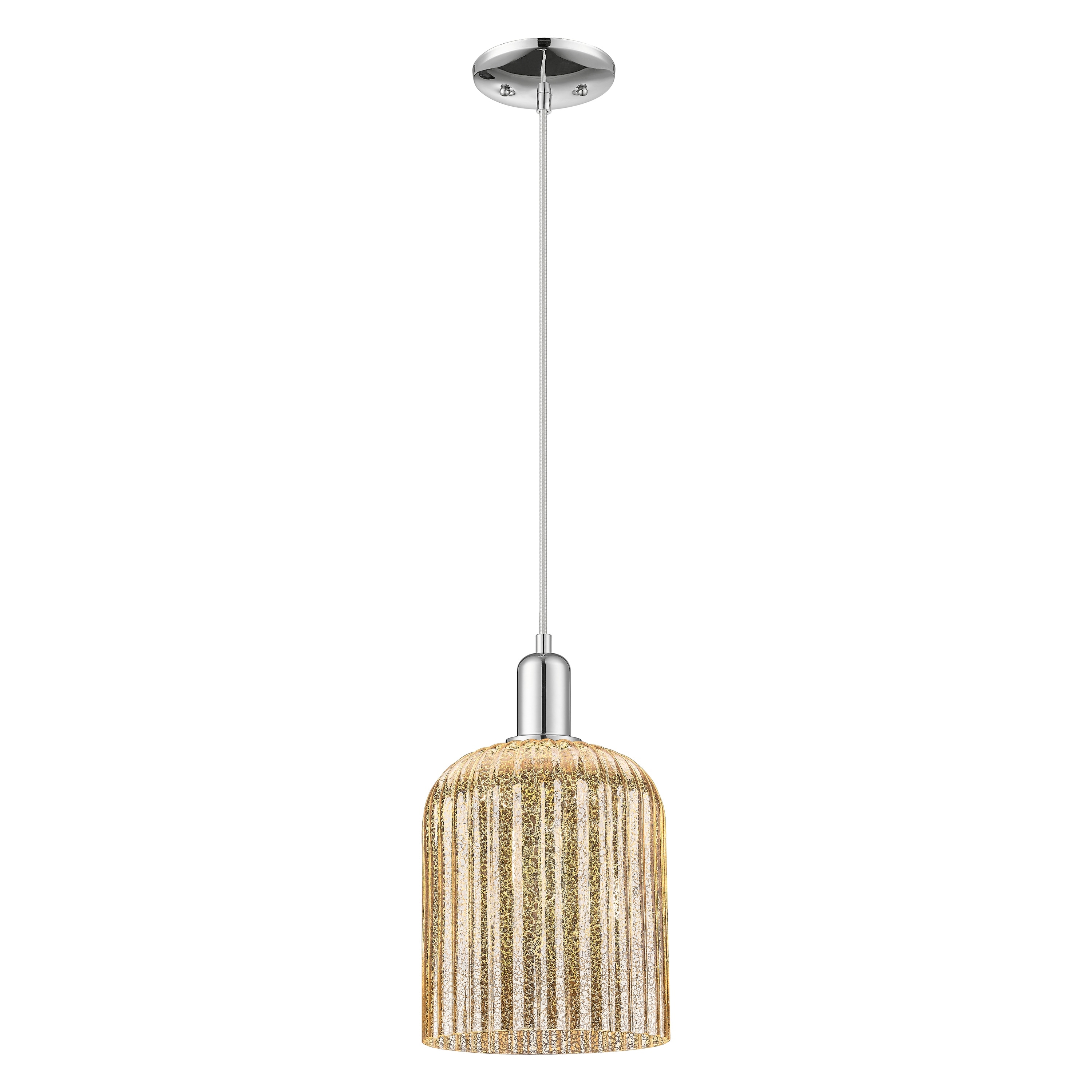 Innovations Lighting Endless Possibilities Arcadia - Bridal Veil - 1 Light 8" Cord Hung Mini Pendant
