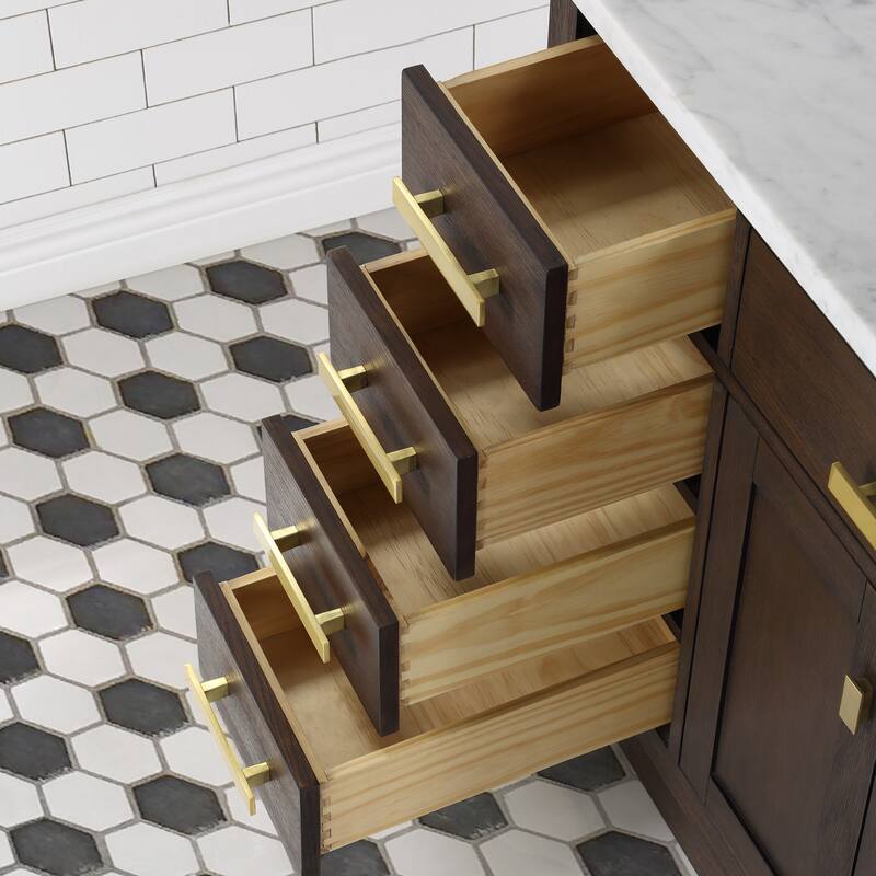 Chestnut 48" Single Bathroom Vanity Vanity with Mirror(s)