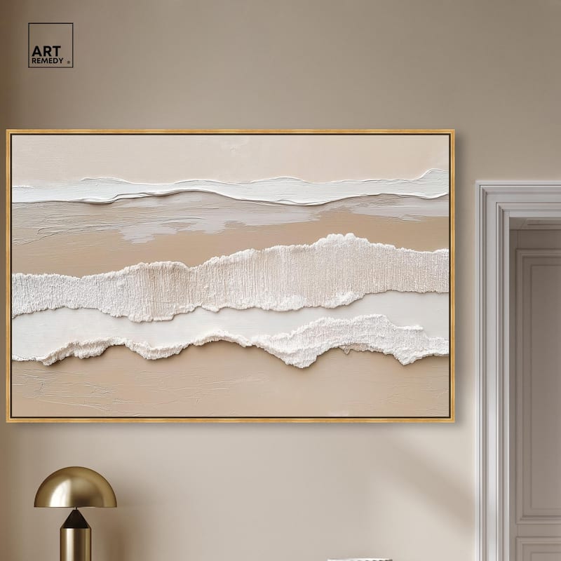 Textured Sea II Canvas by Art Remedy