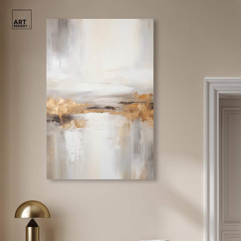 Gold Dust II Canvas by Art Remedy, Gallery Wrapped