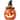 PreLit Ceramic Halloween JackoLantern HandPainted Tabletop Decor