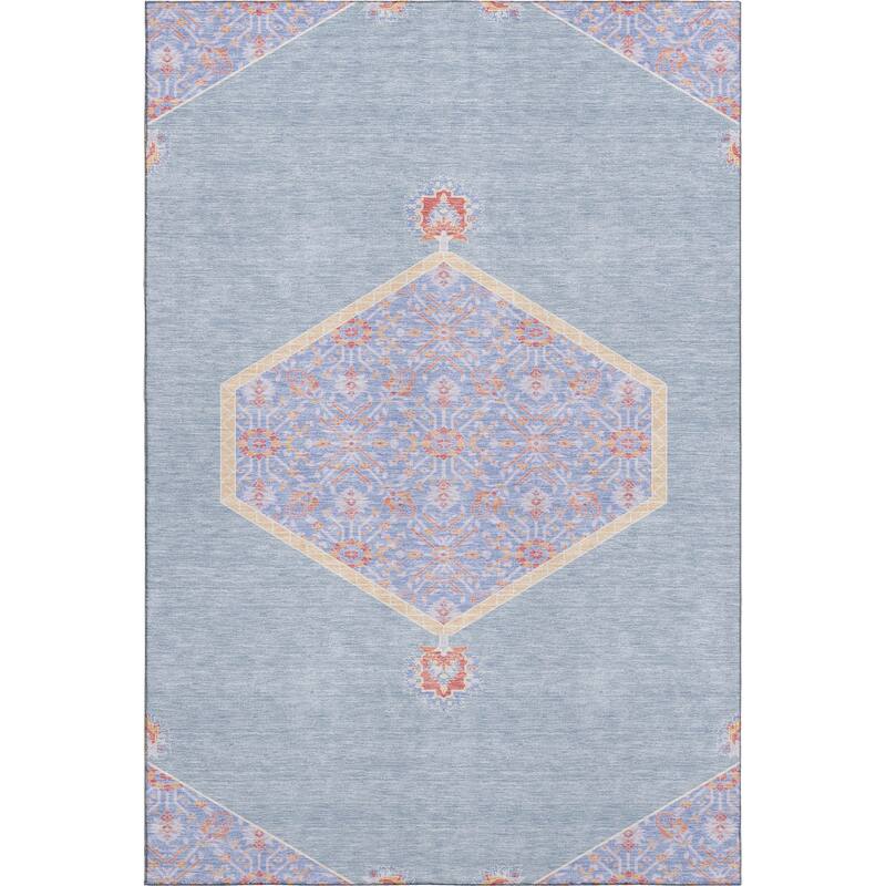 Premium Washable Super Soft Traditional Global Mayfield Rug