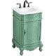 preview thumbnail 3 of 9, Elegant Lighting VF10121-VW Danville 20" Free Standing Single Basin