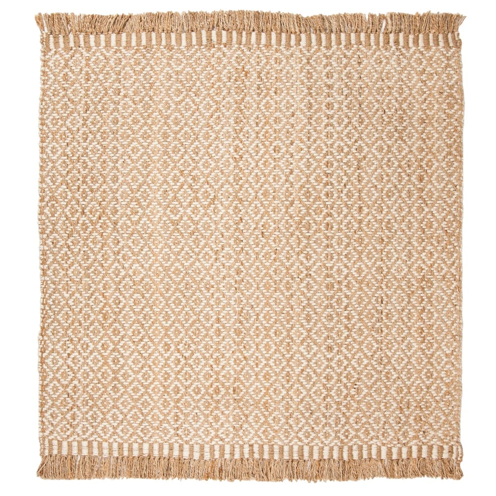 SAFAVIEH Handmade Natural Fiber Allisson Jute Fringe Rug