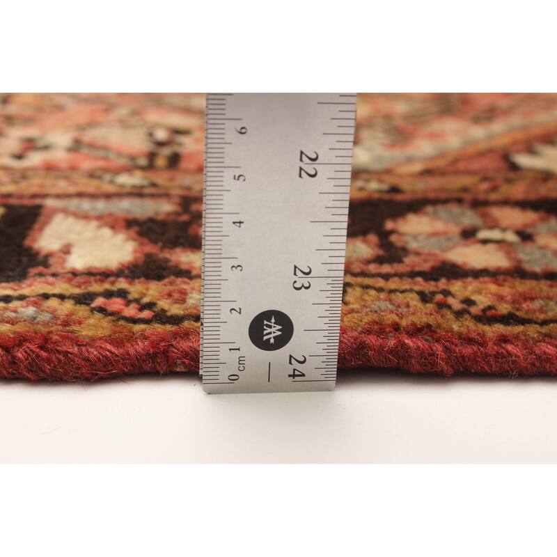 ECARPETGALLERY Hand-knotted Andelz Copper Wool Rug - 3'3 x 10'2