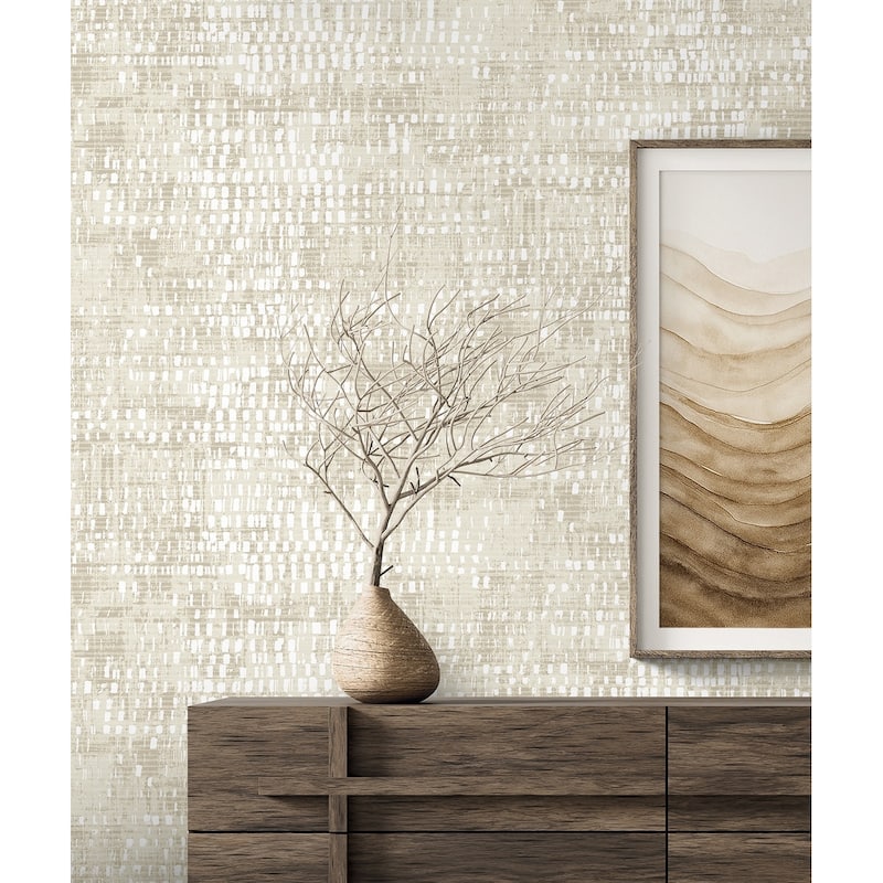 Seabrook Designs Nimbus Faux Non-Woven Unpasted Wallpaper