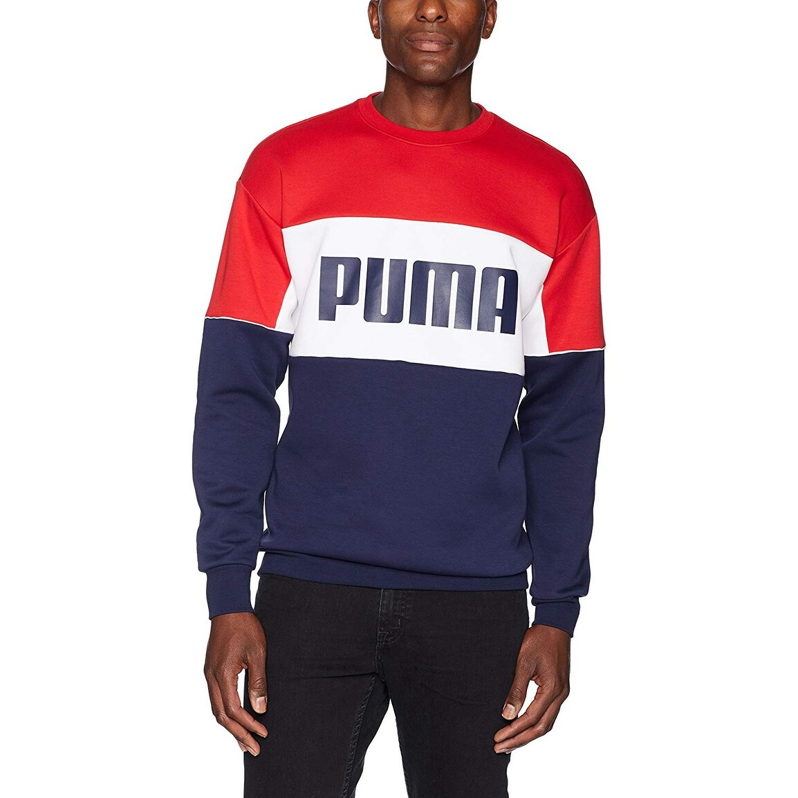 puma navy blue sweatshirt
