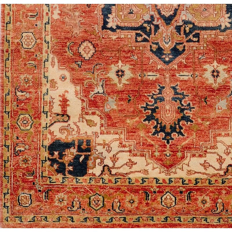 Hand-Knotted Conor New Zealand Wool Area Rug - 12' x 15'