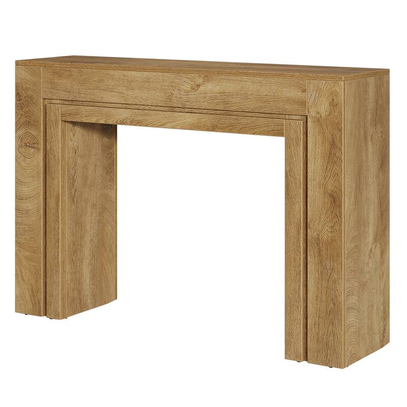 41.3-Inch Entryway Table, Rectangular Console Table, Modern Hallway Accent Table