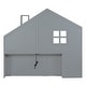 preview thumbnail 7 of 34, Modern House Bed with set of Sockets, USB Port, Storage Shelves and 2 Drawers