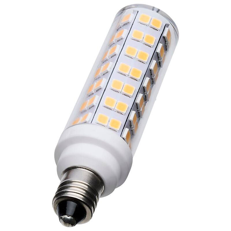6.5 Watt T6 LED Clear Finish E11 Base 3000K 120 Volt - Clear