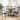 Bush Furniture West End 45W Dining Table with 4 Cross Back Chairs
